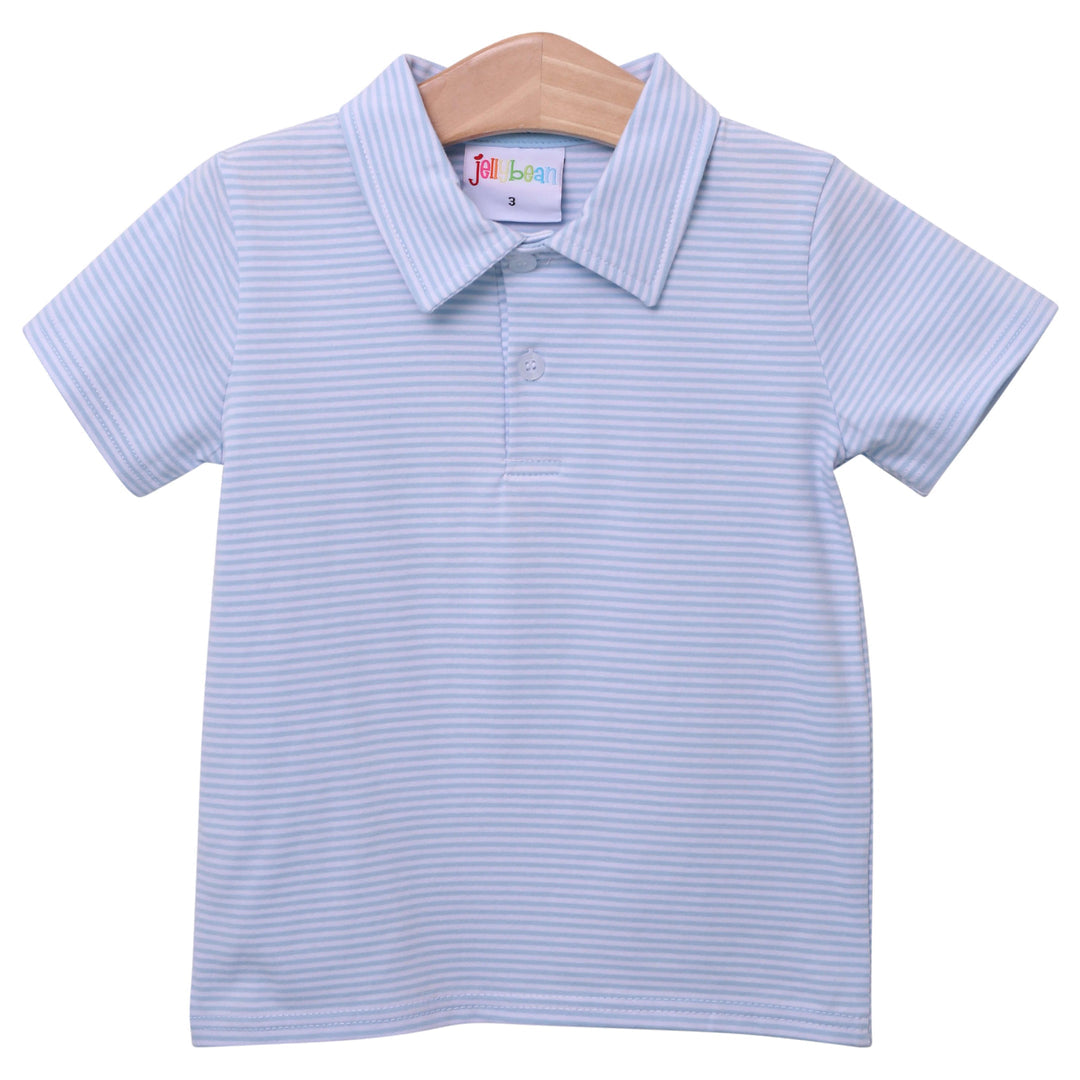 Spring Polo - Blue - Perfectly Playful Designs