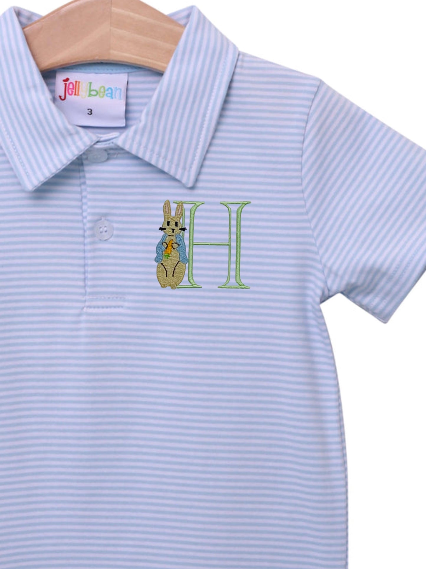 Spring Polo - Blue - Perfectly Playful Designs