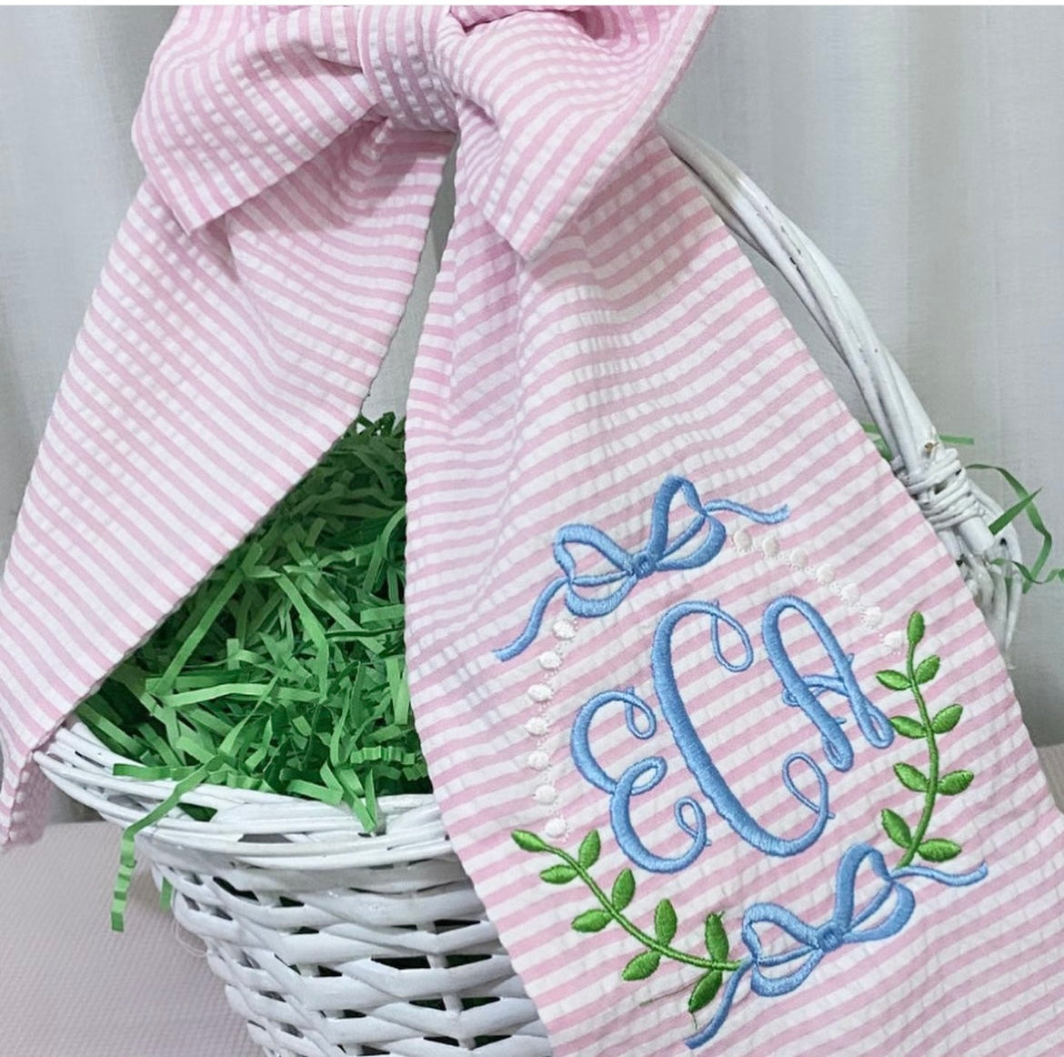 Easter Basket Bow - Perfectly Playful Design