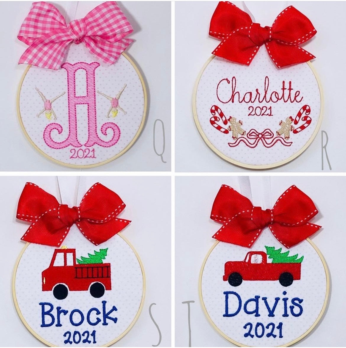 Christmas Ornaments - 5in - Perfectly Playful Designs